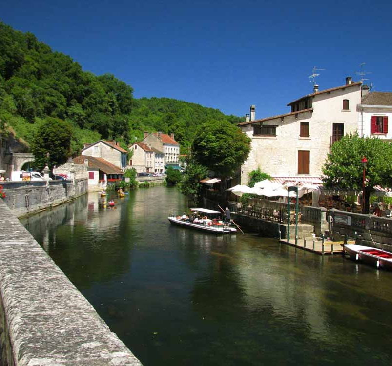 Brantôme  en Périgord